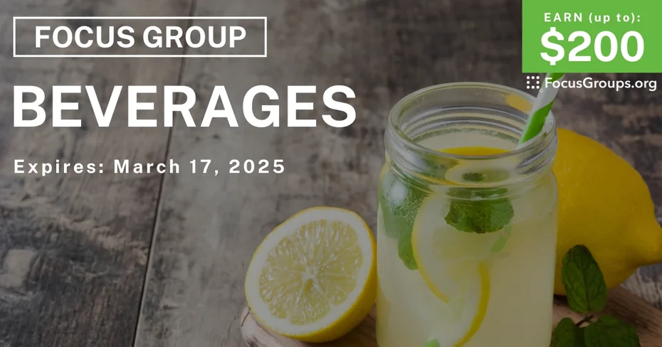 Focus Group on Beverages