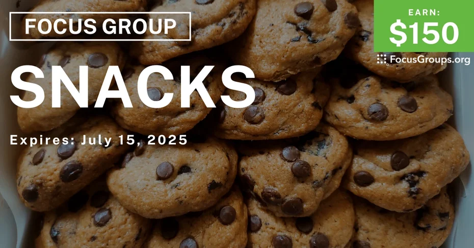 Focus Group in Charlotte on Snacks