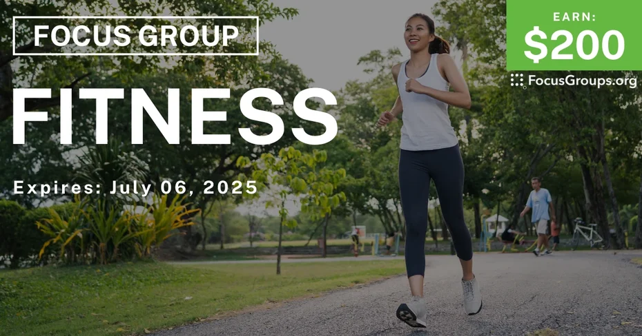 Focus Group in Seattle on Fitness