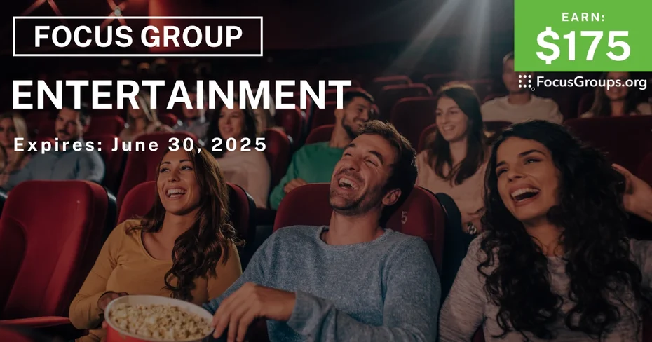 Focus Group on Entertainment