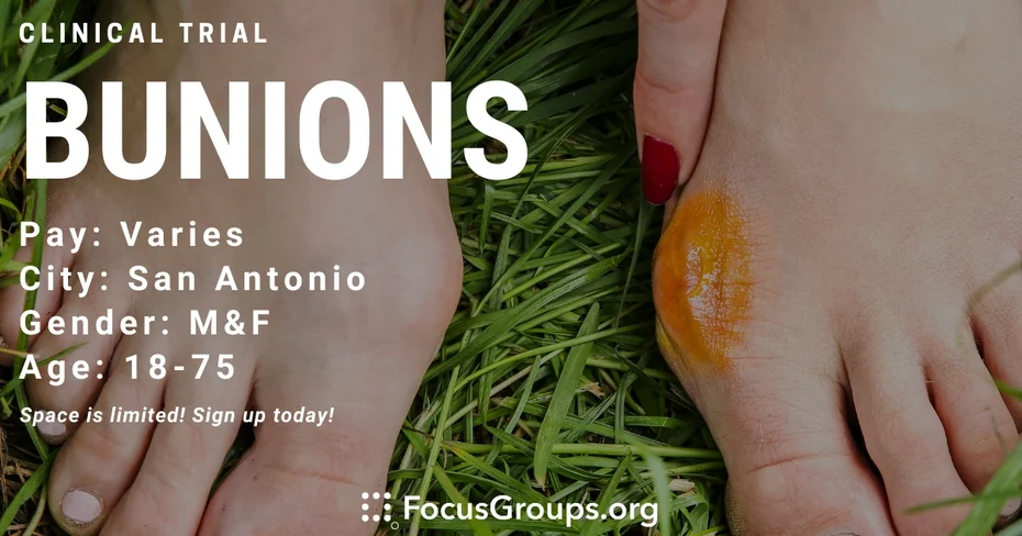 Clinical Trial on Bunions