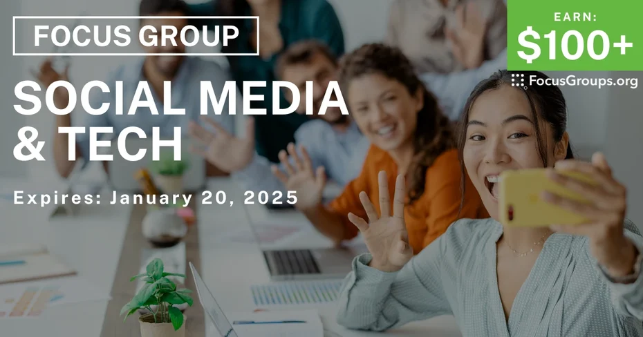 Focus Group on Social Media & Technology