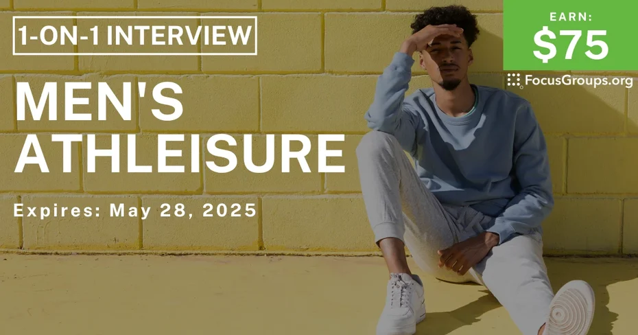 Research Study in LA on Men's Athleisure