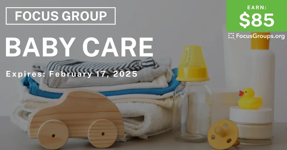 Focus Group for Parents in Texas on Baby Care