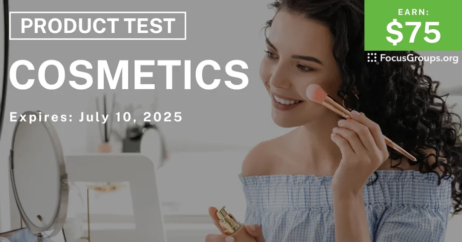 Product Test in Chicago on Cosmetics