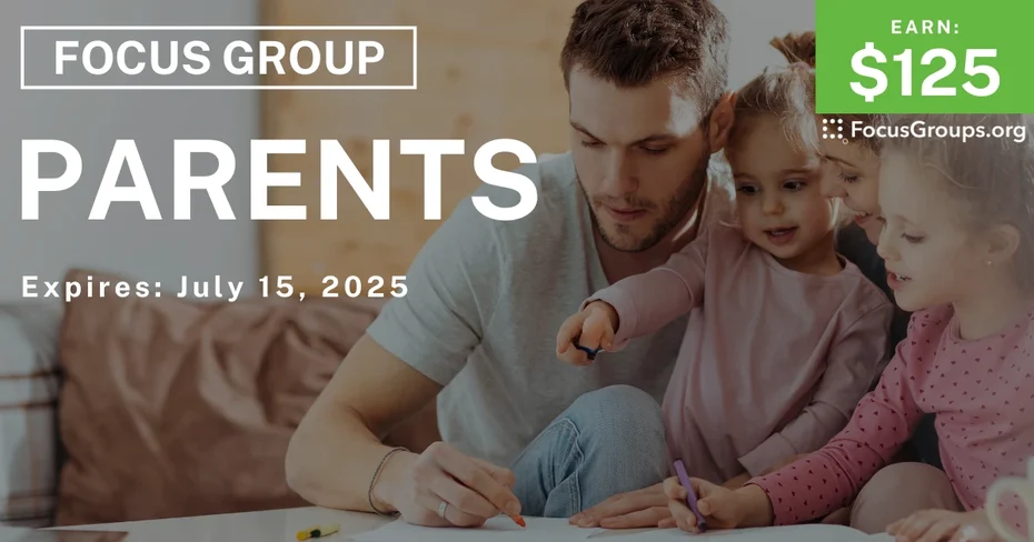 Focus Group in North Carolina for Parents