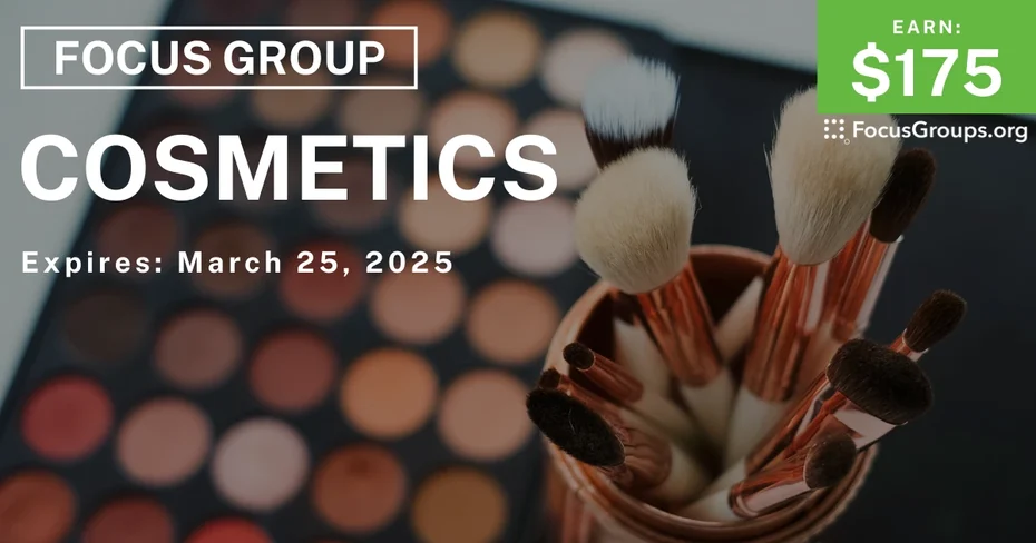 Focus Group for Women on Cosmetics