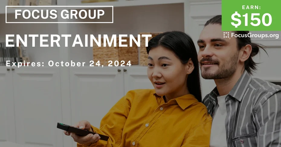 Focus Group on Entertainment - FocusGroups.org