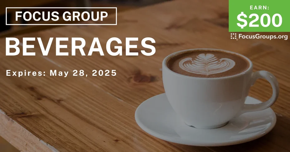 Focus Group in Philadelphia on Beverages