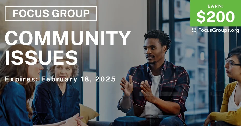 Focus Group in Columbus on Community Issues