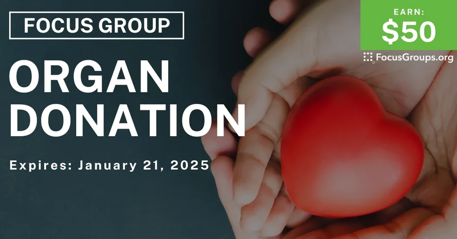 Focus Group in North Carolina on Organ Donation