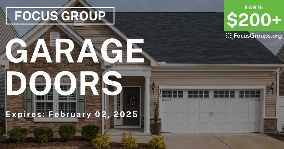 Focus Group on Garage Doors