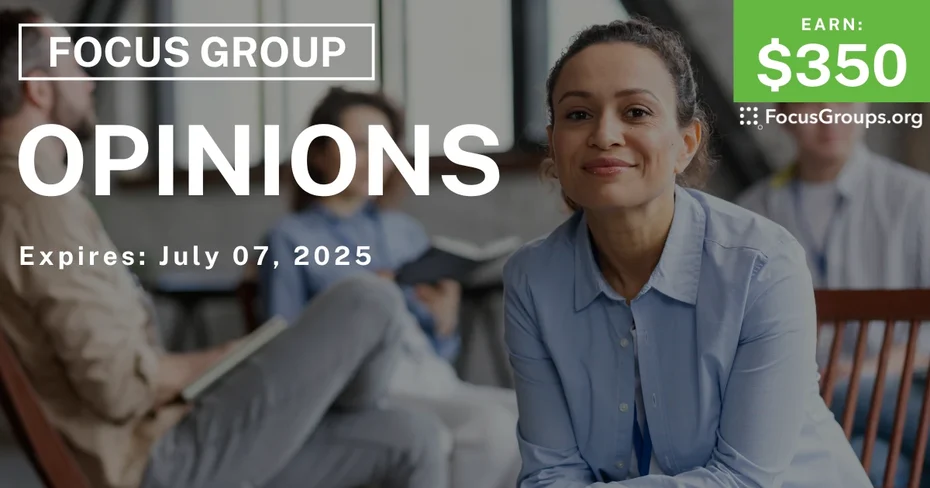 Focus Group in Irvine on Opinions