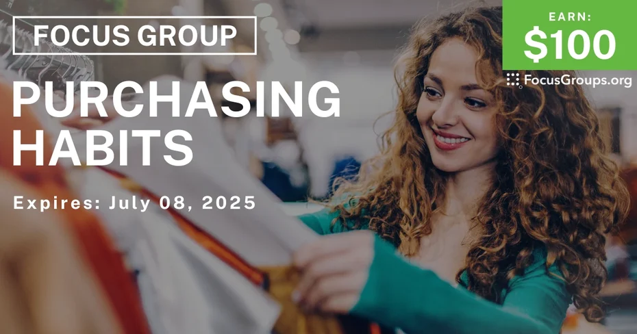 Focus Group on Purchasing Habits
