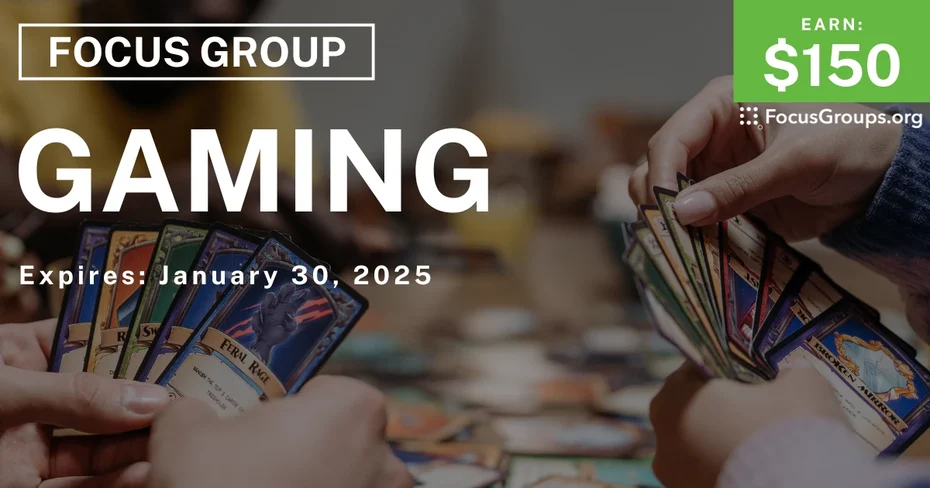 Focus Group on Gaming