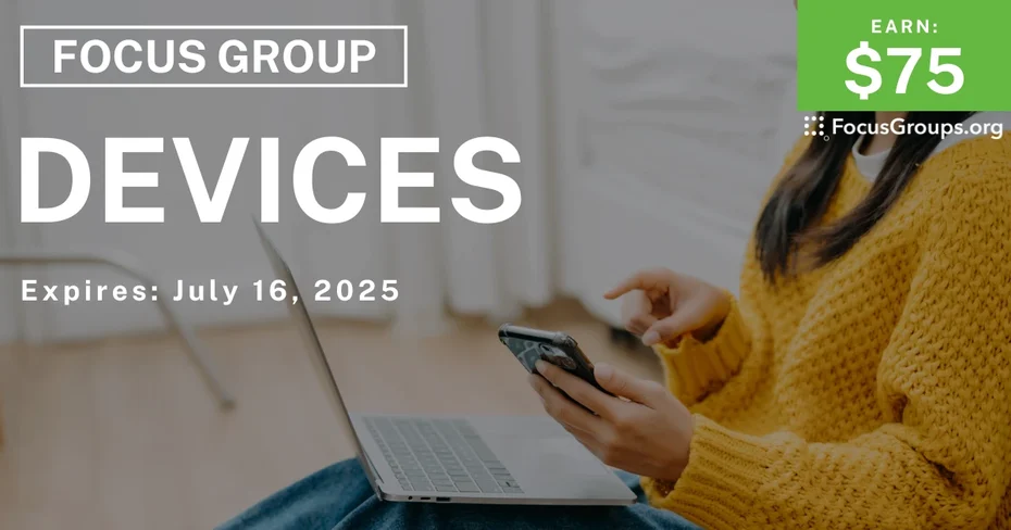 Focus Group in NYC on Devices