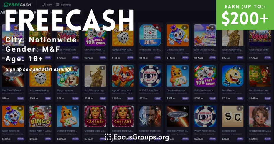 FreeCash Rewards & Surveys