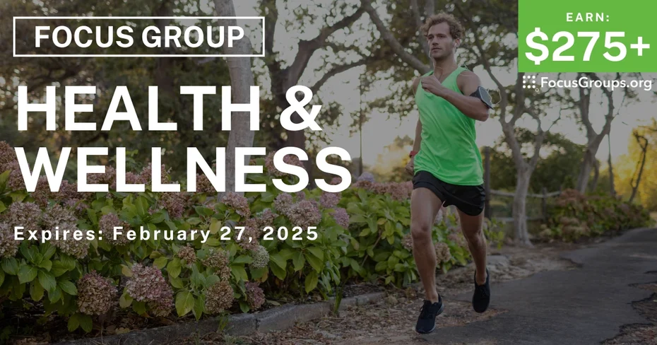 Focus Group in Chicago on Health & Wellness