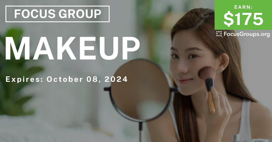 Focus Group for Women on Makeup