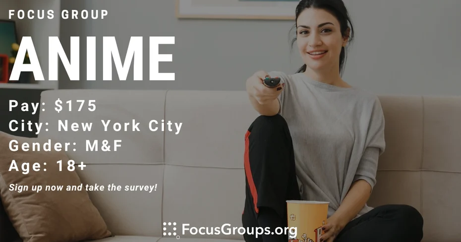 Focus Group on Anime in NYC