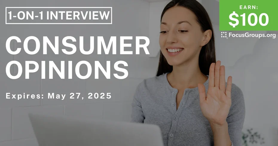 Research Study on Consumer Opinions