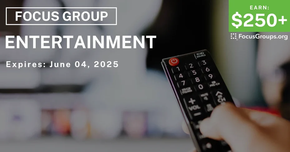 Focus Group on Entertainment