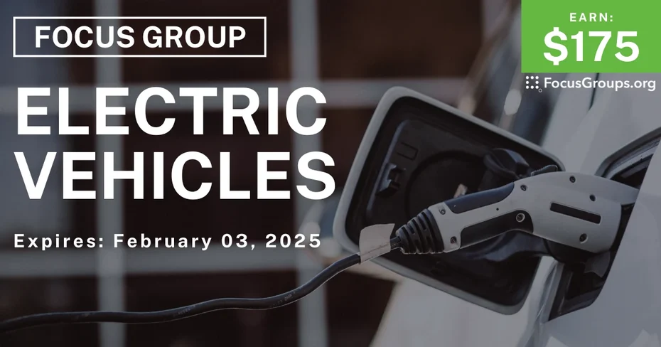 Focus Group in Chicago for Electric Vehicle Owners