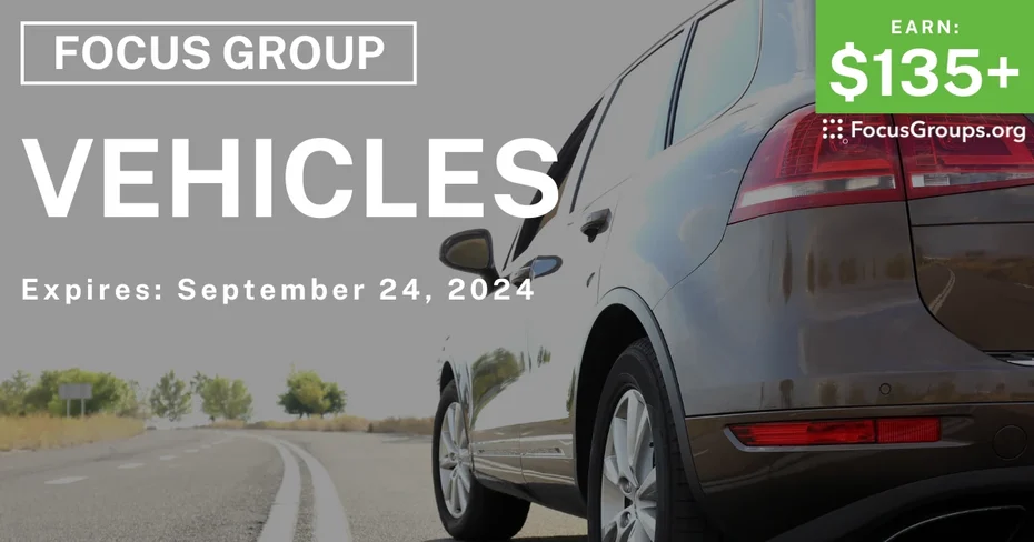 Focus Group on Vehicles